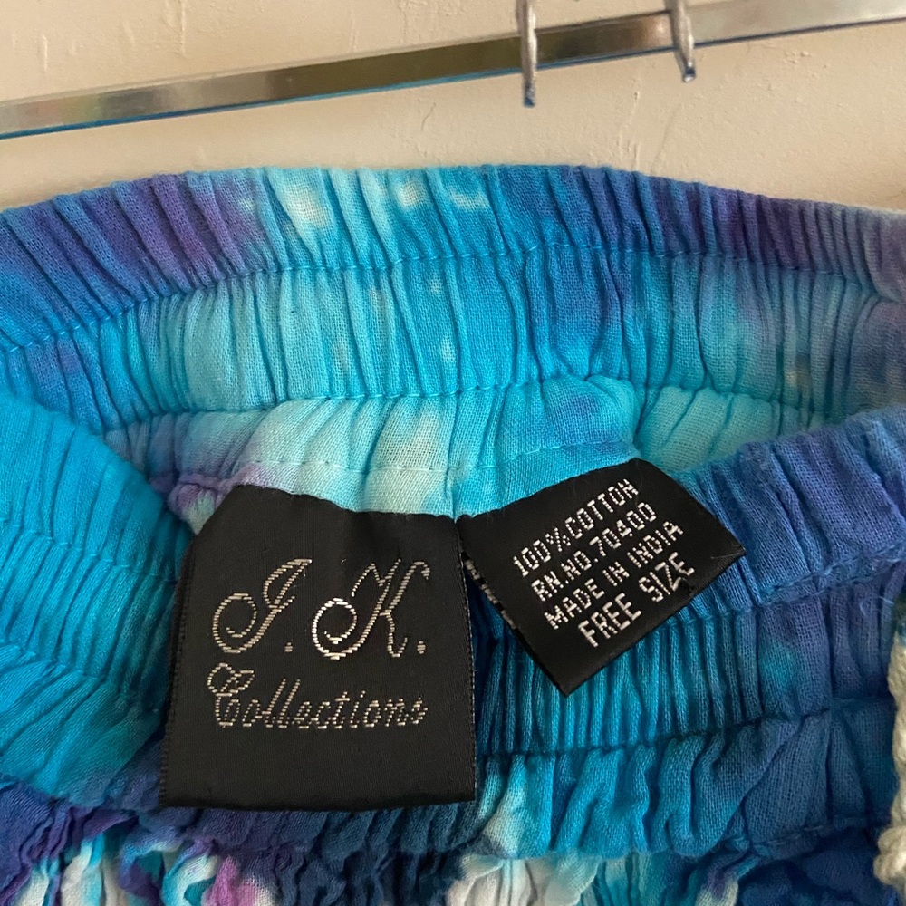 ☮️✌️Tie Dye Flowy Skirt - Picture 4 of 5